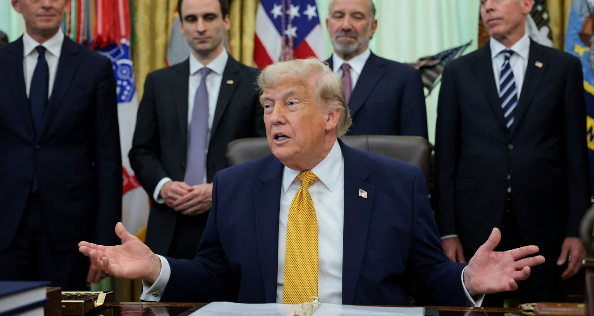 Trump: Iran should not use oil profits to rebuild military