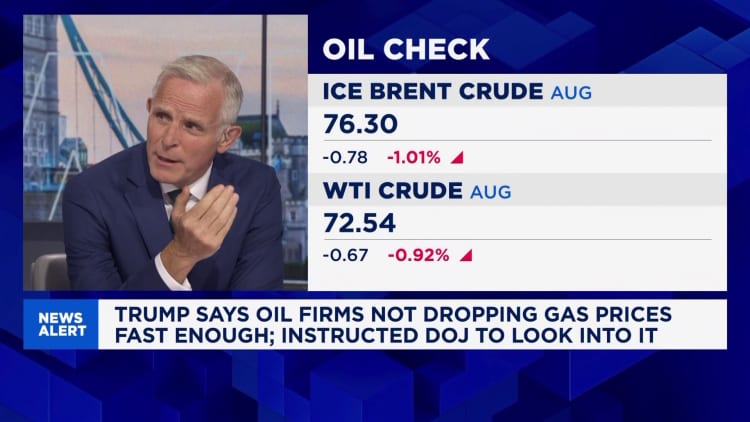 Trump accuses oil firms of gouging consumers