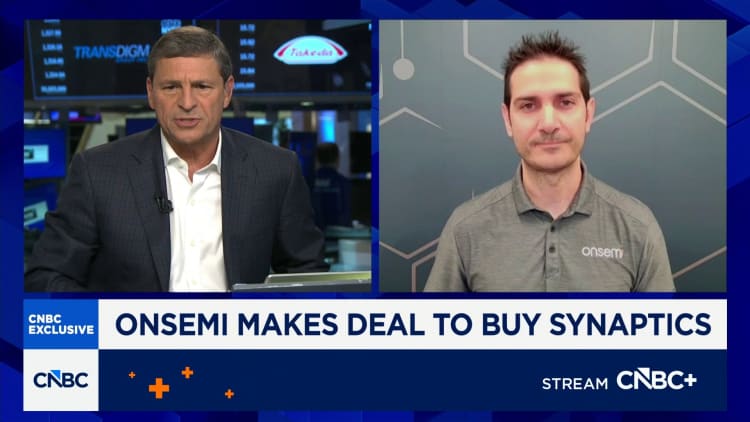 Onsemi CEO Hassane El-Khoury: Synaptics deal will provide a $30B incremental market expansion