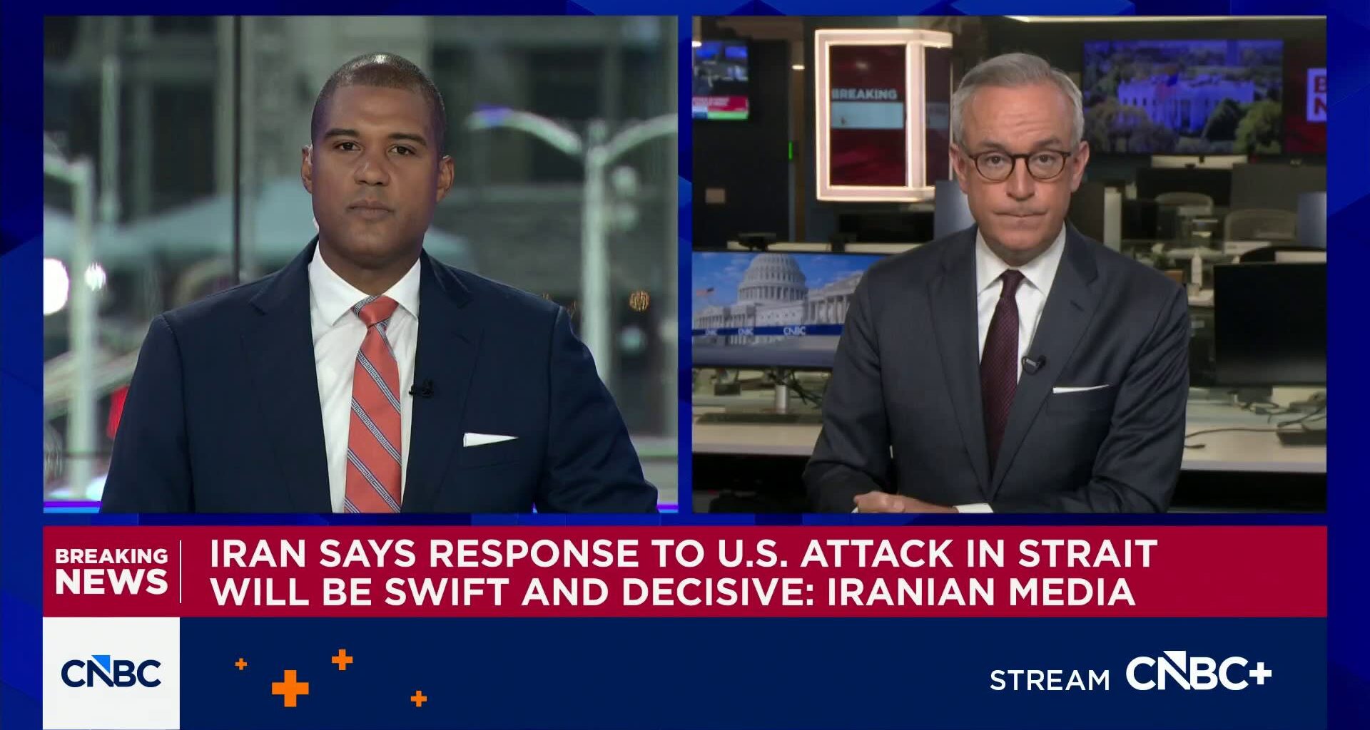 Iran says response to U.S. attack in Strait of Hormuz will be swift and decisive: Iranian media