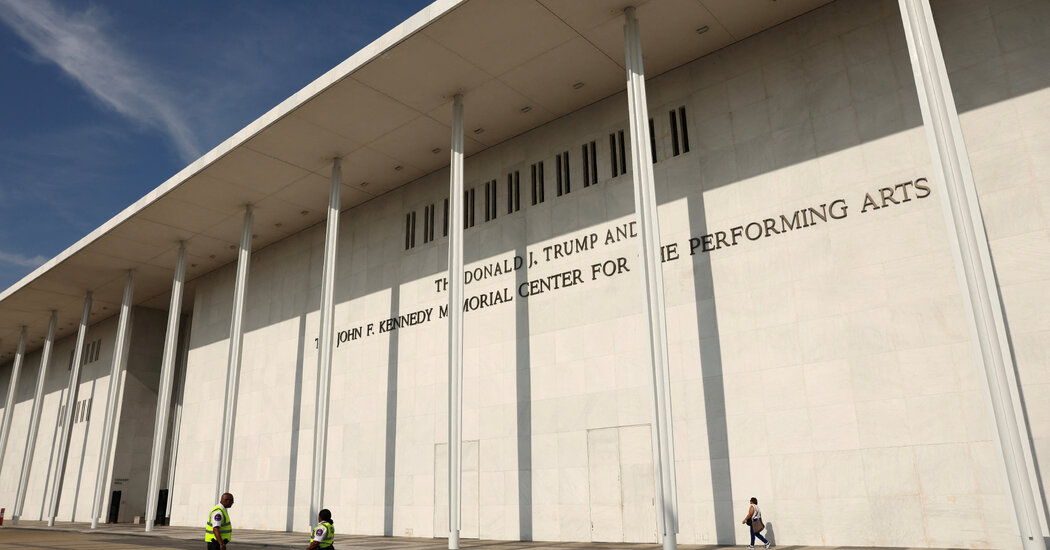 Kennedy Center Appeals Order to Remove Trump’s Name