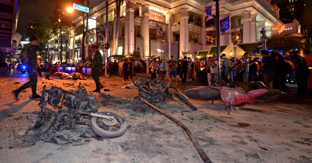 Two Men Sentenced to Death for 2015 Bangkok Bombing