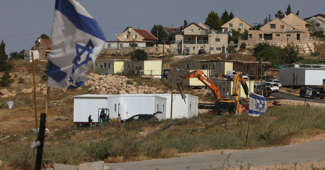 Israel Set to Rapidly Expand West Bank Settlement