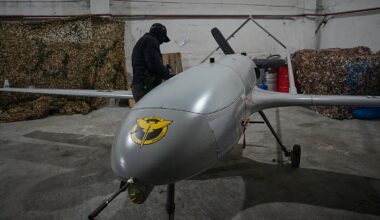 Ukraine launches large-scale drone attack as Putin meets Schröder
