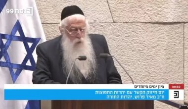 “Final Ultimatum": MK Meir Porush's Threat