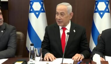 Netanyahu at Cabinet meeting: Israel controls over 60% of the Gaza Strip