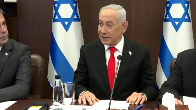 Netanyahu at Cabinet meeting: Israel controls over 60% of the Gaza Strip