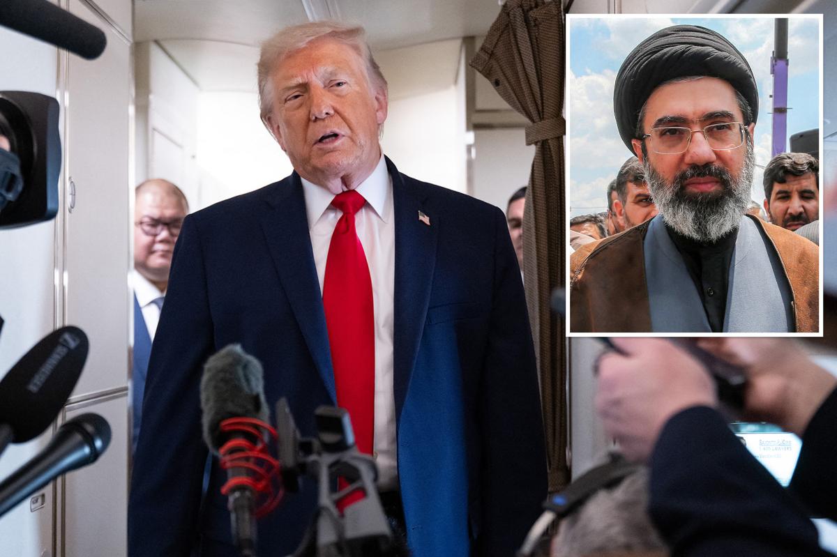 Trump calls younger Khamenei 'more rational,' threatens to take Iran's uranium by force: 'Not an endless war'