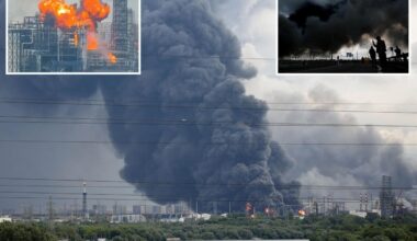 Russia strikes own refinery in Moscow, sending roof into air: video