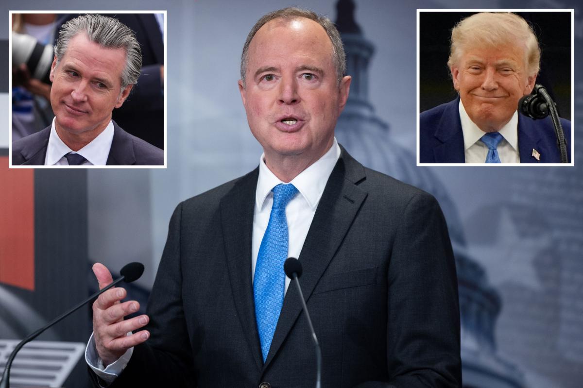 Adam Schiff's admission about DOJ probe into Gavin Newsom