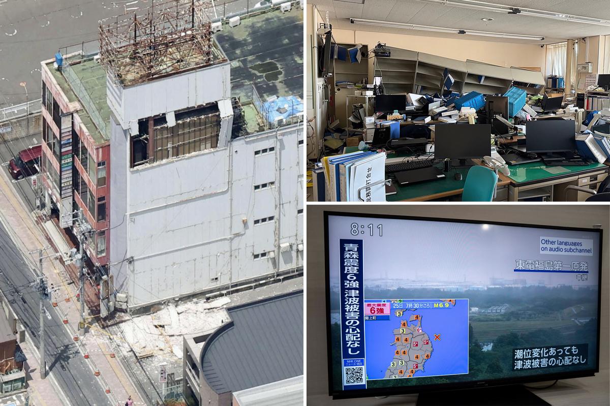 Powerful 7.2-magnitude earthquake strikes off northern Japan