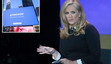 MS NOW's longest serving anchor is out as network fills schedule with podcasts