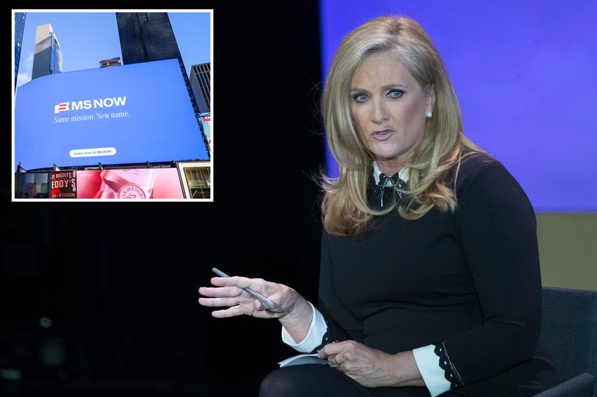 MS NOW's longest serving anchor is out as network fills schedule with podcasts