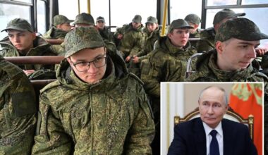 Most Russian recruits have life expectancy of just 20 minutes on Ukraine front lines, chilling report claims