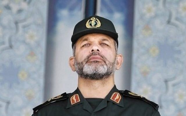 Iranian Minister of Defense Ahmad Vahidi (photo credit: AP)