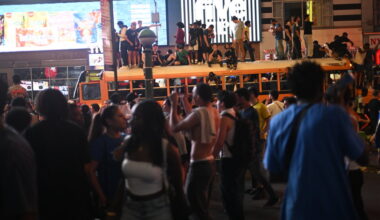 1 Teen Shot and 4 People Stabbed Near MSG During Knicks Celebration