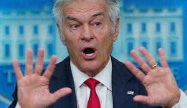 Dr. Oz Ducks Questions in the White House Briefing Room