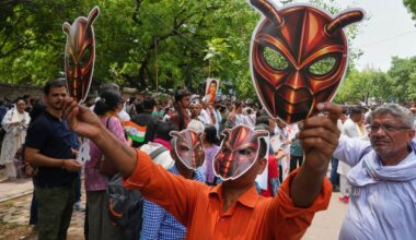 Mock Movement Holds Real Protest