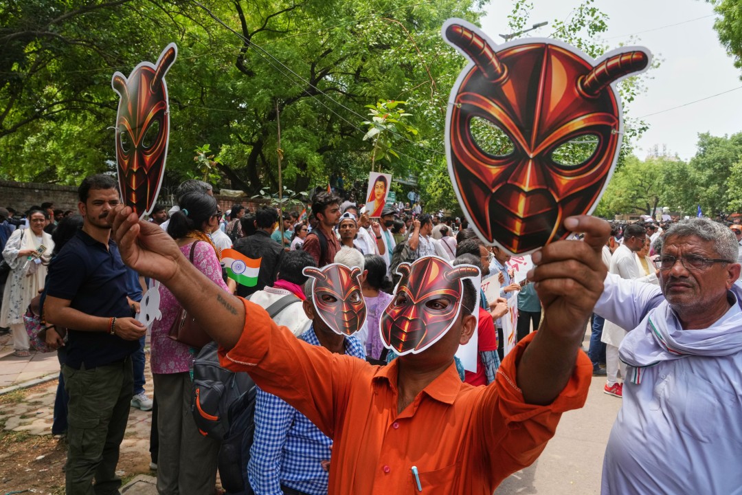 Mock Movement Holds Real Protest