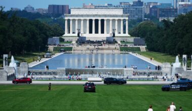 Algae Returns to Spruced-Up Reflecting Pool in DC
