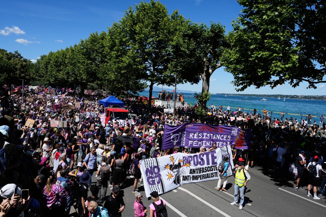 Thousands Protest Ahead of G7 Summit
