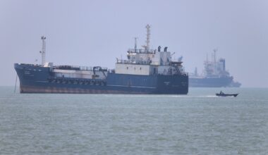 Attack Halts Evacuation Through Strait of Hormuz