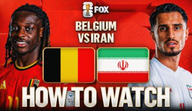 Belgium vs. Iran: How to Watch, TV Channel, Live Stream, Time