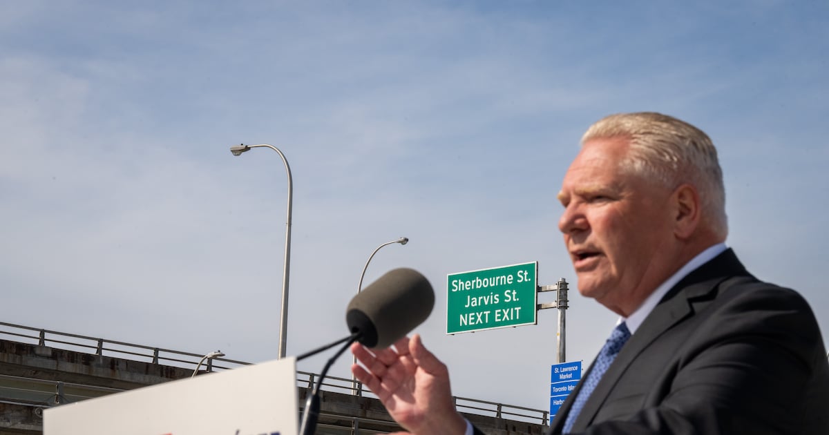 Gardiner and DVP upload to be complete by fall 2027