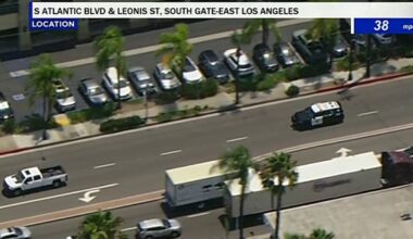 LIVE: Police chase underway in Los Angeles County