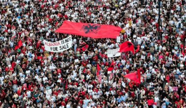 Albania Holds Biggest Protest Yet Against Jared Kushner’s Private Island