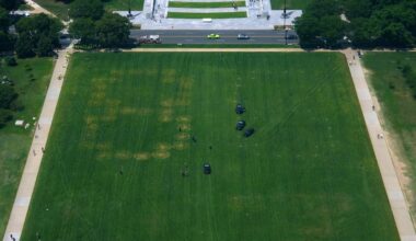 Officials Investigate ‘86 47’ Markings Etched Into National Mall