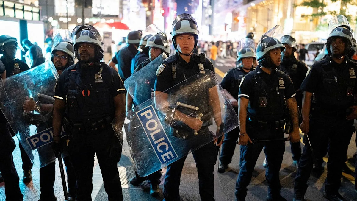 Teen shot in Times Square as Knicks championship celebrations turn chaotic
