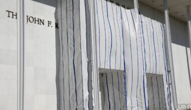 Why Does A Tarp Still Block The Kennedy Center Sign After Trump’s Name Came Off?