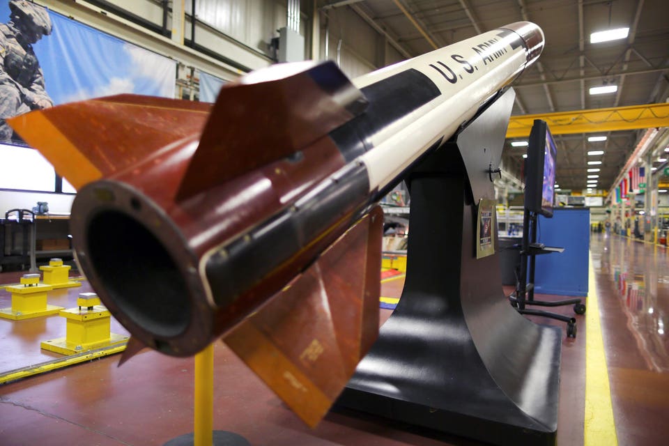 Raytheon Patriot Missiles In 3-D