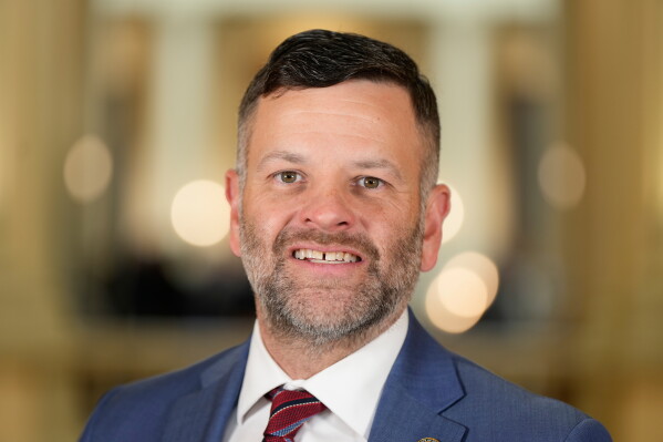 State Rep. Tim Fleming poses for a portrait on Jan. 27, 2026, in Atlanta. (AP Photo/Brynn Anderson)