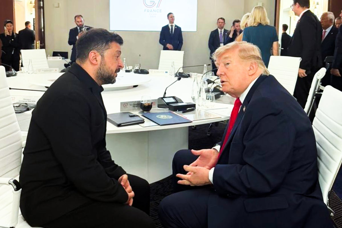 Ukraine-Russia war latest: Zelensky and Trump’s ‘very good’ meeting at G7 boosts hopes for peace