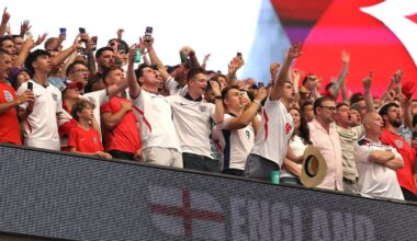 English World Cup fan in oversized cowboy hat delivers perfect verdict on Texas brisket ahead of Croatia match