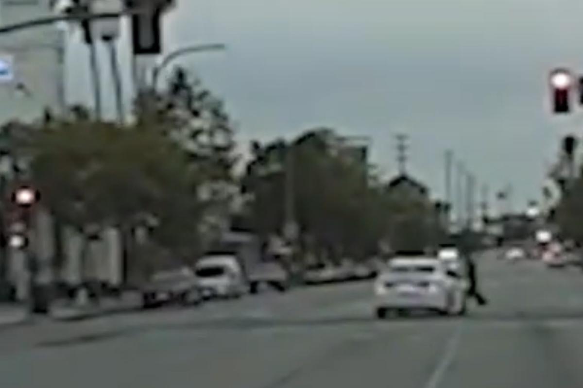 Video shows Culver City police chase after driver hits 8 pedestrians