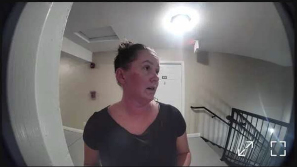 Footage shows Moore a week before being reported missing.