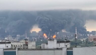 Ukraine-Russia war latest: Moscow suspends all flights as massive Ukrainian drone attack sparks oil refinery fire