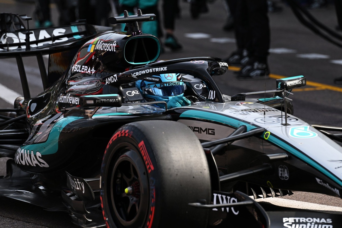 Mercedes explains why it won't challenge Russell's Monaco GP penalties