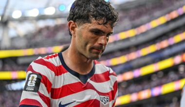 Christian Pulisic out of USA vs. Australia with calf injury