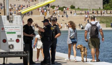 US Olympian arrested by US Park Police for ‘touching’ Reflecting Pool liner — but swears he didn’t peel it off