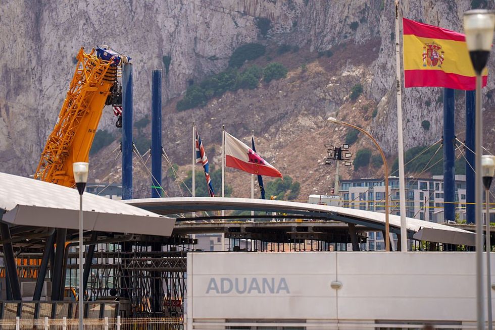 Gibraltar border