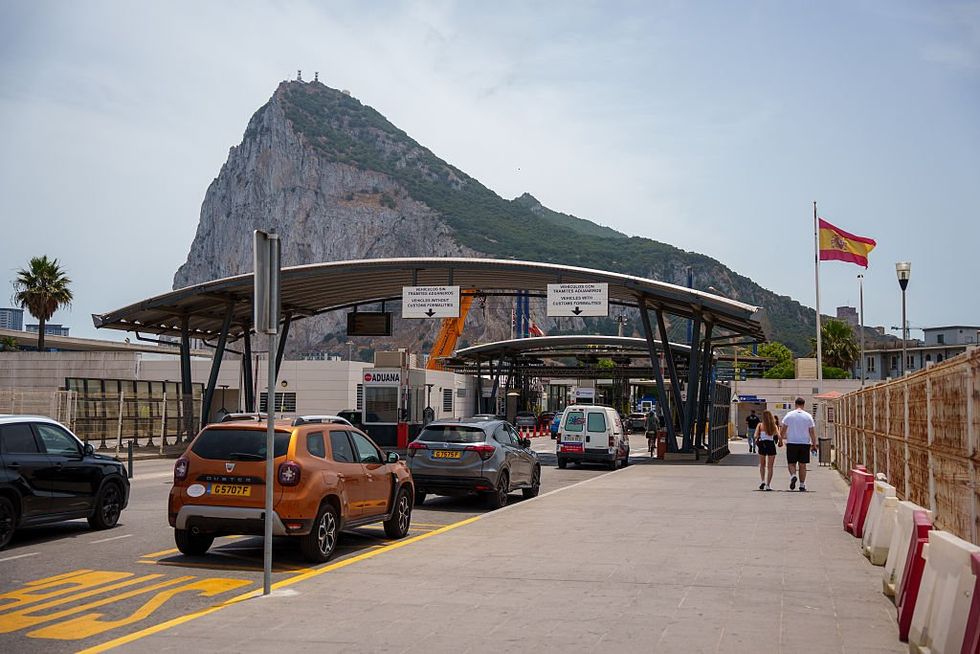 Gibraltar border