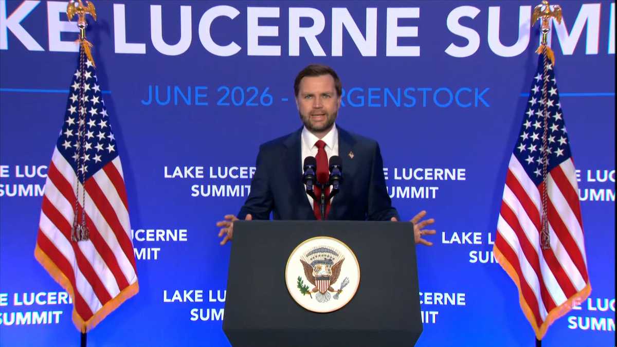 Vance says talks in Switzerland with Iran set 'good foundation'