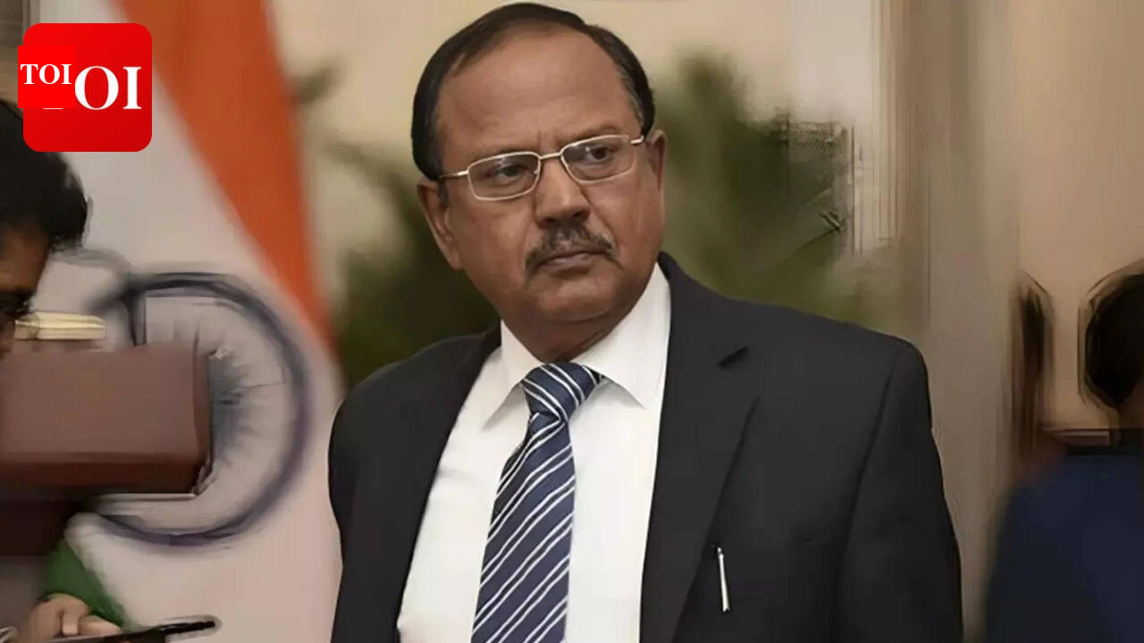 Nsa Ajit Doval: NSA Ajit Doval holds talks with Iran's top security official amid Middle East tensions | India News