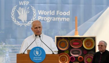 Pope to WFP: Conflicts are 'fed' more readily than people are nourished