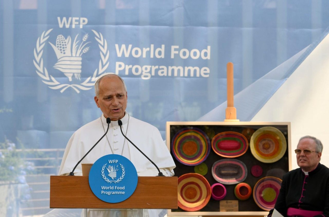 Pope to WFP: Conflicts are 'fed' more readily than people are nourished