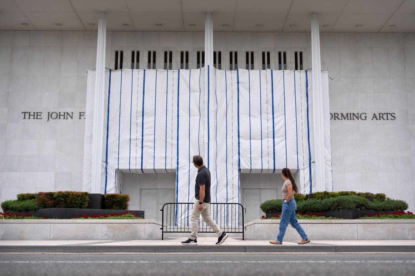 Why Are Kennedy Center Tarps Still Up 10 Days Later? To ‘Massage Broken Egos,’ Filing Claims